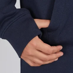 Hot Piger Srean Hættetrøje Og Joggingbukser Træningsdragt Navy Træningsdragter Og Sæt