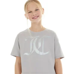 Sale Piger Tonal Boxy T-shirt Sølv Sconce Overdele Og Veste
