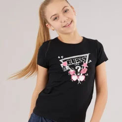 Sale Piger T-shirt Jet Black A996 Overdele Og Veste