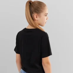 Online Piger T-shirt Jet Black A996 Overdele Og Veste
