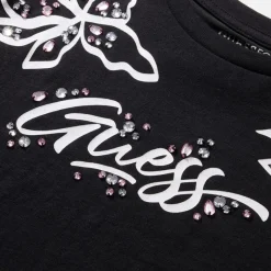 Online Piger T-shirt Jet Black A996 Overdele Og Veste