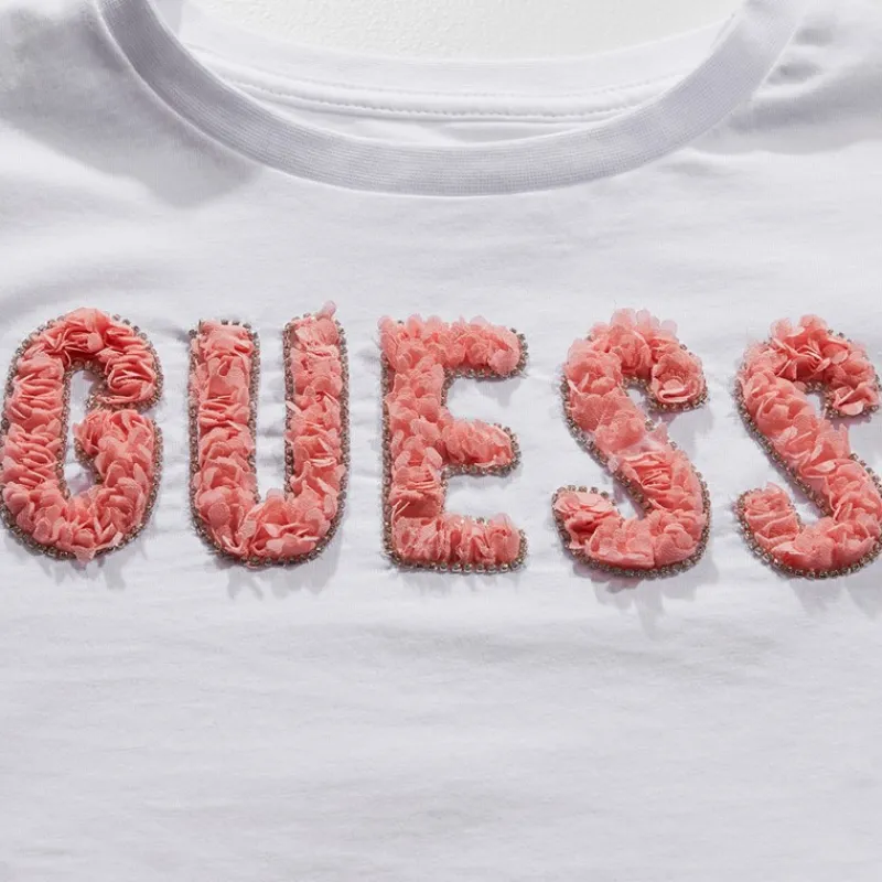 Piger T-shirt Pure White Overdele Og Veste