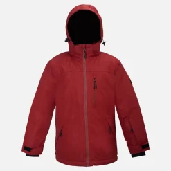 Piger Vandtæt Jakke Dark Red Jakker Og Frakker