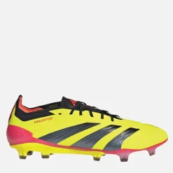 Outlet Predator Elite FG Fast Ground Fodboldstøvler Team Solgul 2/​Kerne Sort/​Solrød Dame Fodboldstøvler|Fodboldstøvler