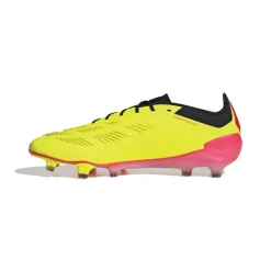 Outlet Predator Elite FG Fast Ground Fodboldstøvler Team Solgul 2/​Kerne Sort/​Solrød Dame Fodboldstøvler|Fodboldstøvler