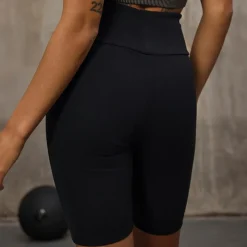 Discount Shorts i Ribstof til Kvinder Sort Dame Shorts·Alt Shorts