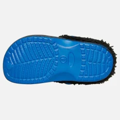 Clearance spædBørn Drenge Lennox Mærke Pelsforet Træsko Sort/​Blå Klip-Klapper Og Sandaler|Klip-Klapper Og Sandaler