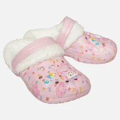 spædBørn Piger Linky Fur Foret Træsko Pink /​ Multi Klip-Klapper Og Sandaler|Klip-Klapper Og Sandaler