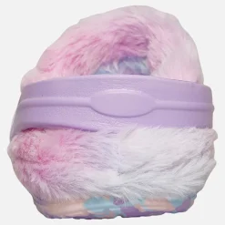 Outlet spædBørn Piger Sligo Fur Foret Træsko Lilla /​ Multi Klip-Klapper Og Sandaler|Klip-Klapper Og Sandaler
