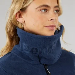 Best Træningsjakke i Microfleece med Hætte Blå til Kvinder Dame Jakker Og Frakker·Fleecetøj|Hættetrøjer Og Sweatshirts·Fleecetøj