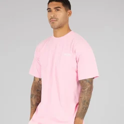 Discount T-shirt til Herre Bubblegum Pink T-Shirts, Poloer Og Skjorter·T-Shirts Og Undertrøjer